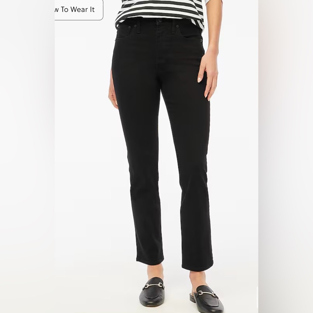 NWT J. Factory essential all day stretch black jeans sz 29